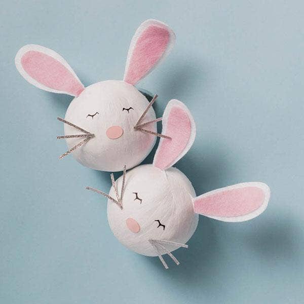 Deluxe Surprize Ball - Bunny with Felt Ears 4"