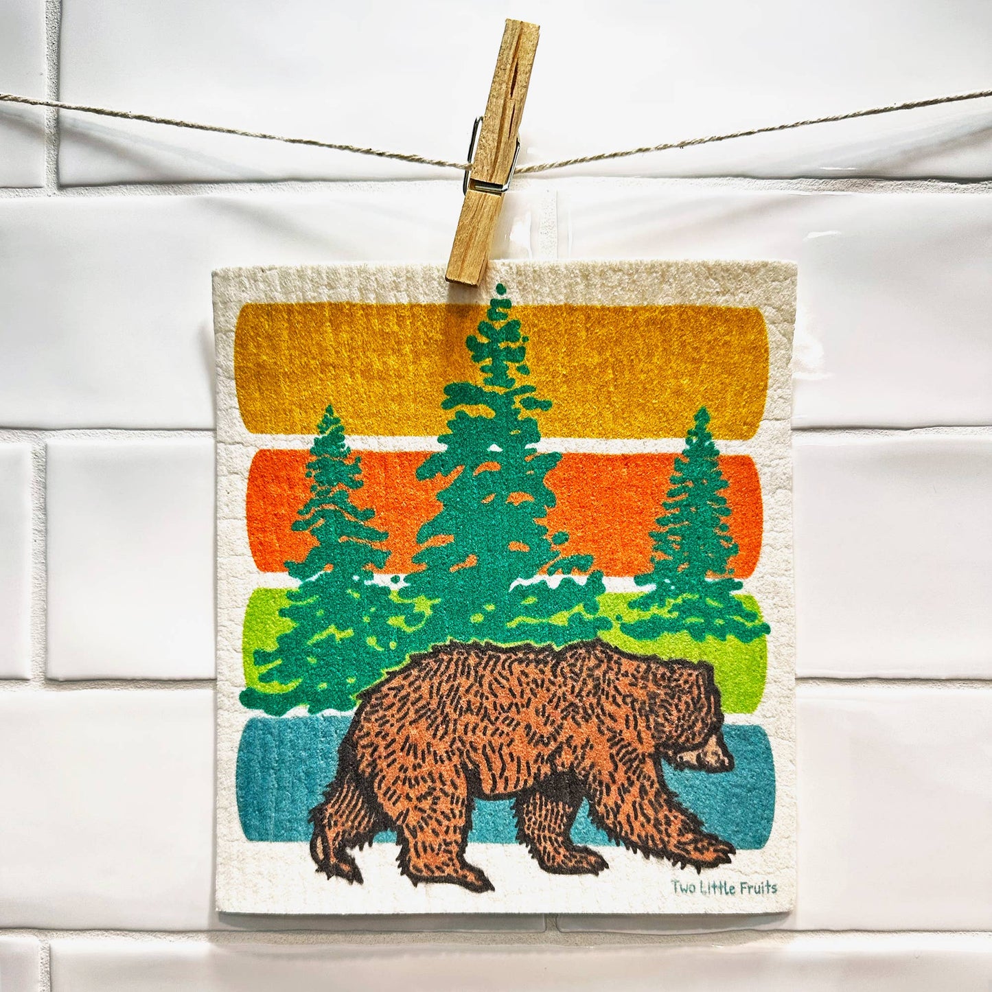 Swedish Dishcloth - Bear