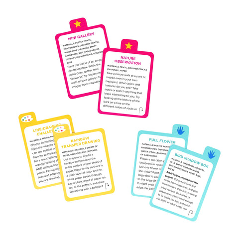 Card Deck - Busy Ideas for Bored Kids: Artist Edition