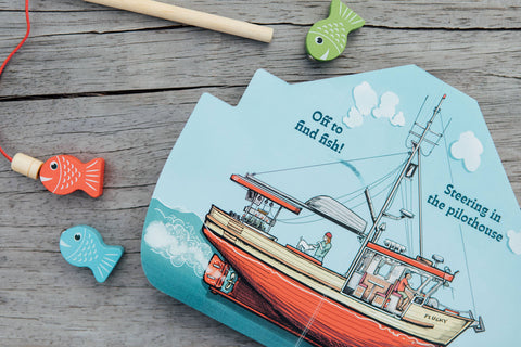 Book (Board) - Working Boats: Salmon Troller