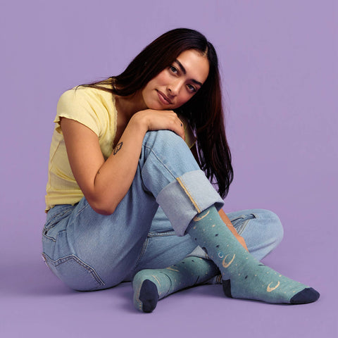 Socks that Support Women's Equality - Moondreamer