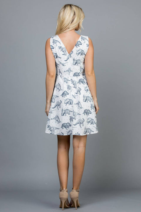 Dress - Dinosaur Print