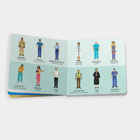 Board Book - My Big Bilingual Book of First Words (English & Spanish)