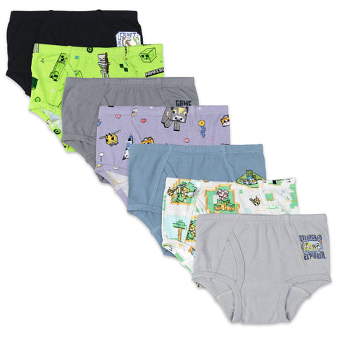 Boys Underwear - Minecraft 7-Pack