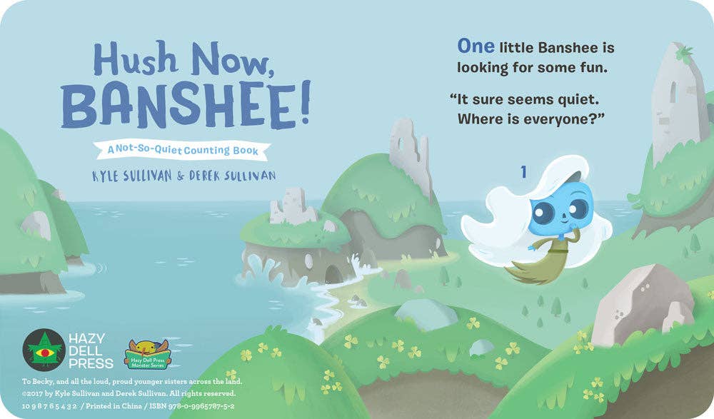 Board Book - Hush Now, Banshee!: A Not-So-Quiet Counting Book