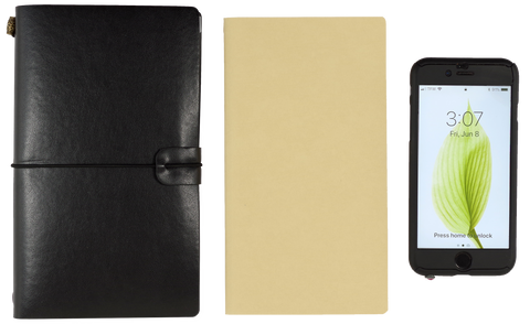 Journal - Black Voyager Notebook