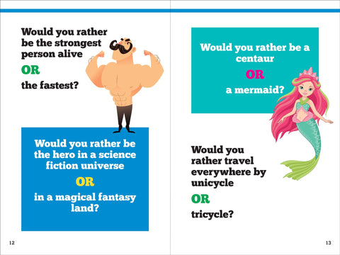 Book (Hardcover) Would You Rather?