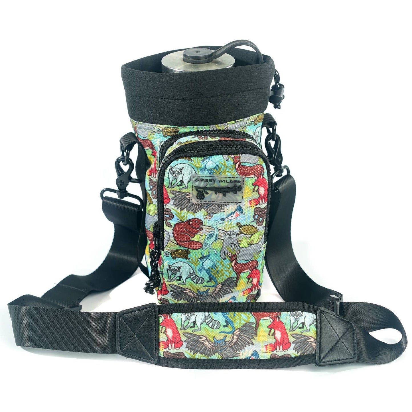 Water Bottle Carrier - Creek Critters