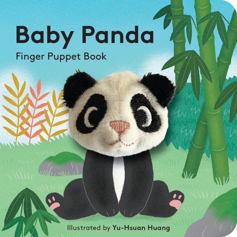 Board Book - Baby Panda Finger Puppet