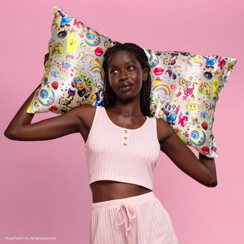 Satin Pillowcase - The Fantastic World of Lisa Frank