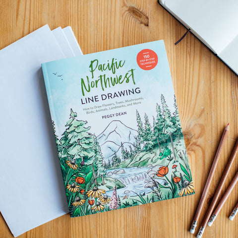 Book (Paperback) - Pacific Northwest How to Draw Book (Trees, Flowers and More)