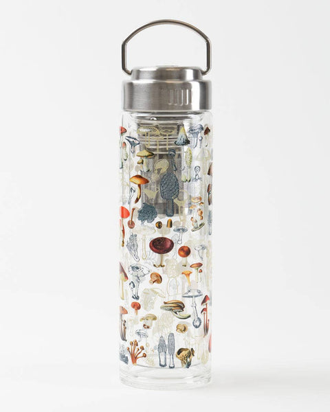 Glass Tea Infuser - Mushrooms