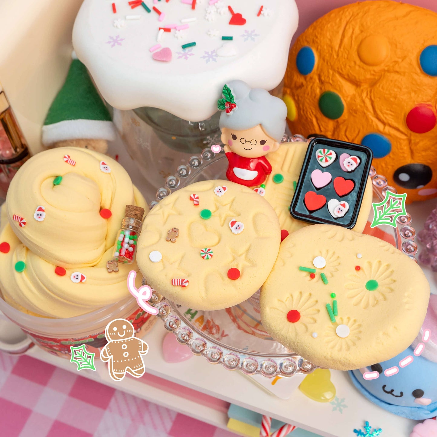 Slime - Mrs. Claus' Cookie Dough Clay-Dough