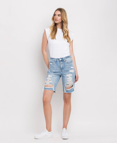 Bermuda Shorts - Super High Rise Relaxed