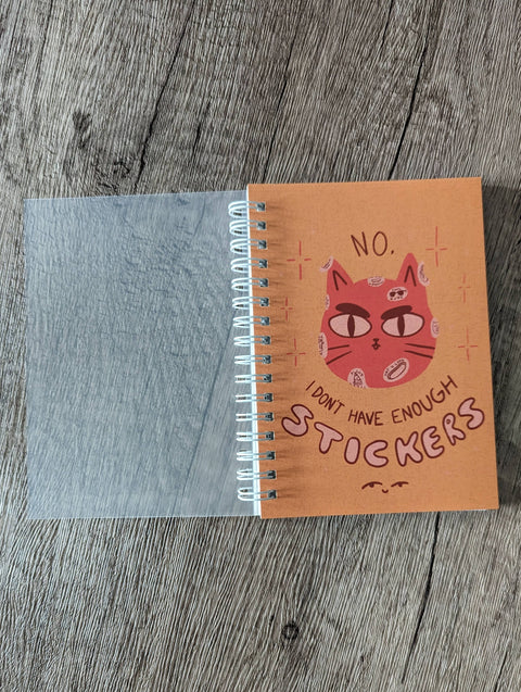 Reusable Sticker Book - Not Enough Stickers (50 Pages)