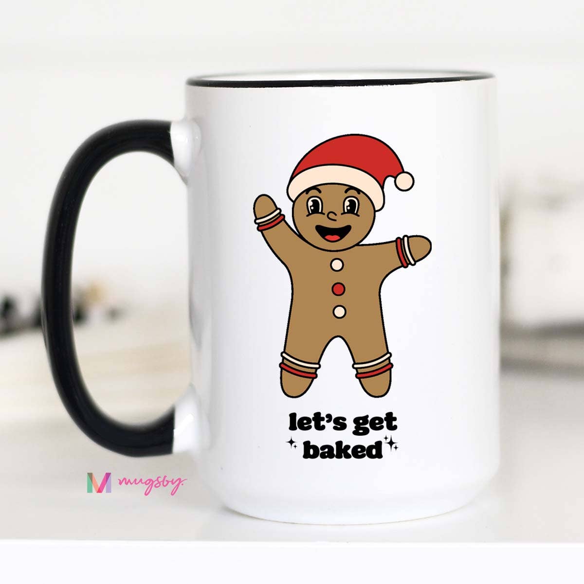 Mug (Ceramic) - Let's Get Baked (15oz)