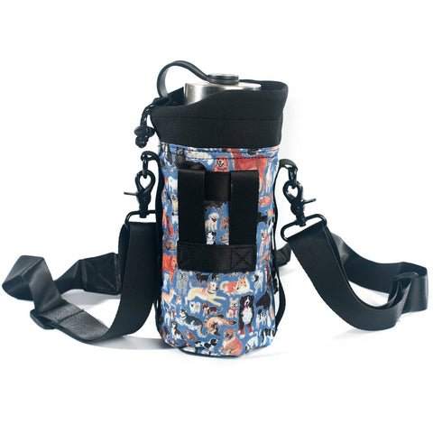 Water Bottle Carrier - Dog Park