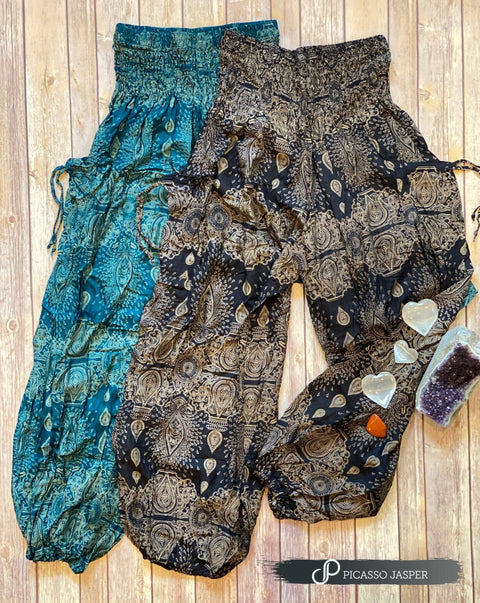 Magic Pants - Queen B Black & Gold