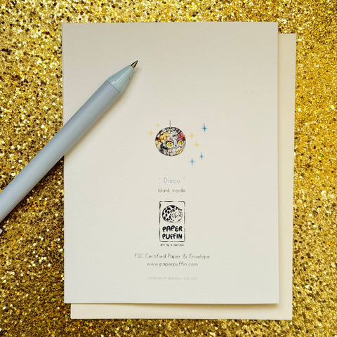 Greeting Card - Disco!