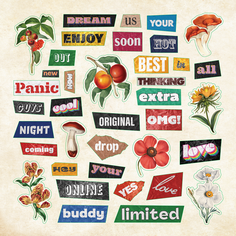 Sticker Book - Ransom Notes