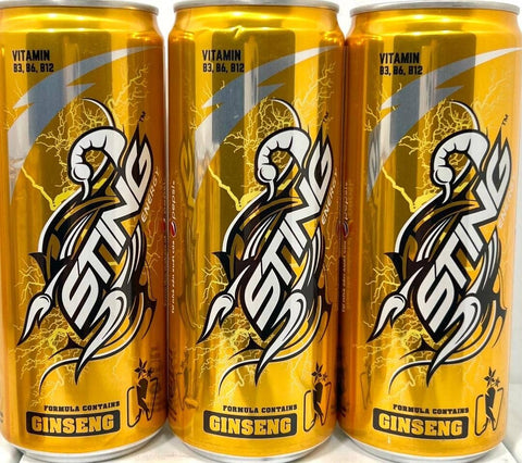 Beverage - Sting Energy Ginseng Yellow 320ml (Vietnam)