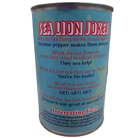 Stuffed Animal - Splash the Canned Sea Lion