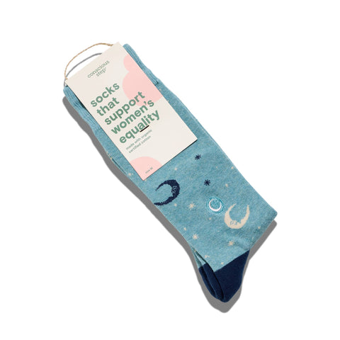 Socks that Support Women's Equality - Moondreamer