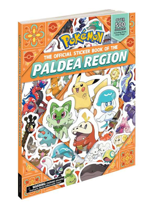 Sticker book - Pokémon: The Official Sticker Book of the Paldea Region