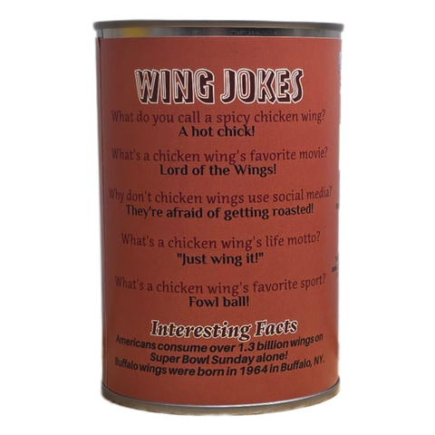Stuffed Animal - Can O' Hot Wing (Standard Lid)
