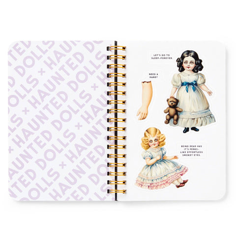 Sticker Book - Brass Monkey Haunted Dolls
