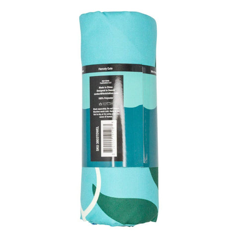 Beach Towel - Cute Nessie Quick Dry Suede