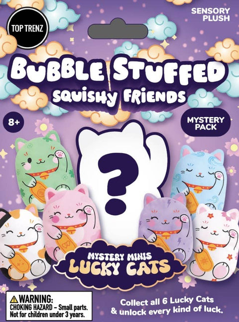 Blind Bag - Bubble Stuffed Mystery Mini Lucky Cats