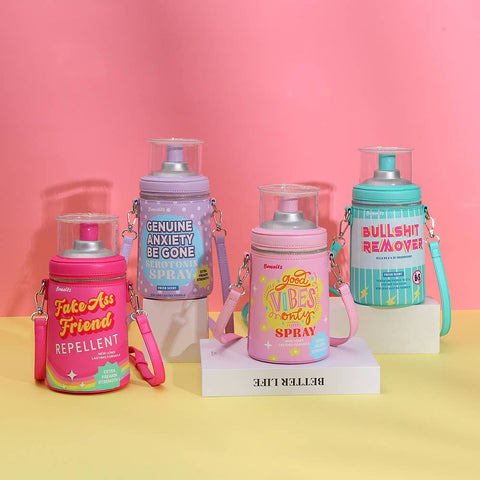 Handbag - Spray Bottle: Good Vibes Only