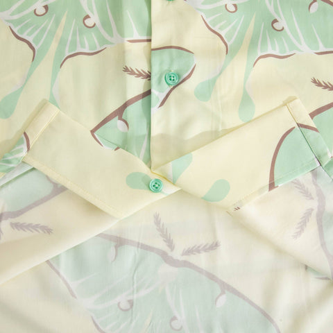 Button Up Shirt - Luna Moth