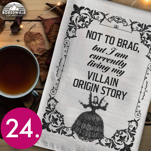 Kitchen Towel - Villain Origin Story