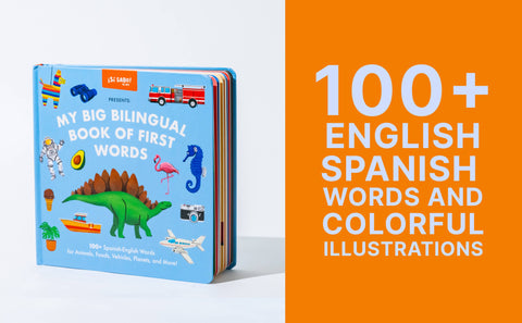 Board Book - My Big Bilingual Book of First Words (English & Spanish)