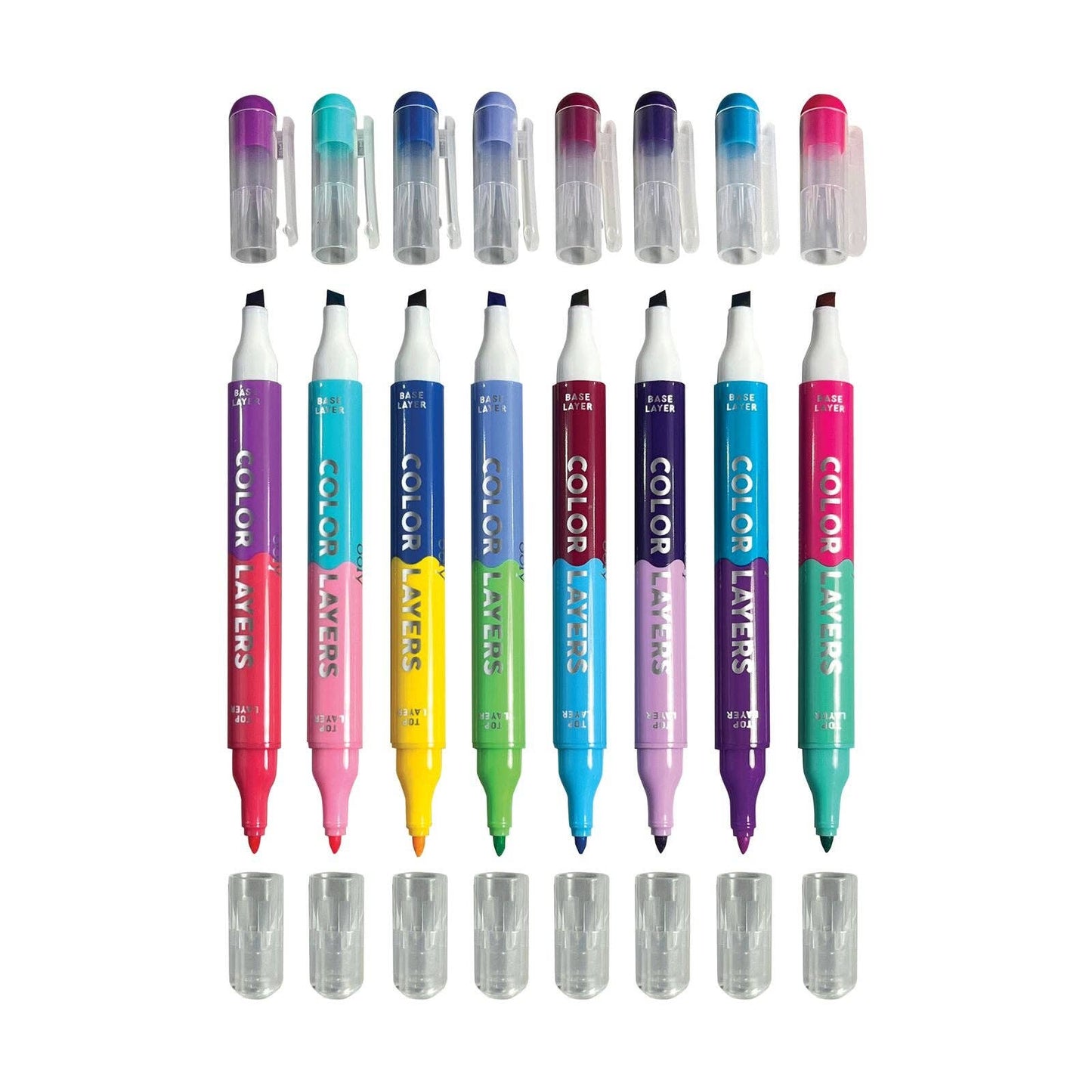 Markers - Color Layers Double-Ended (Set of 8)