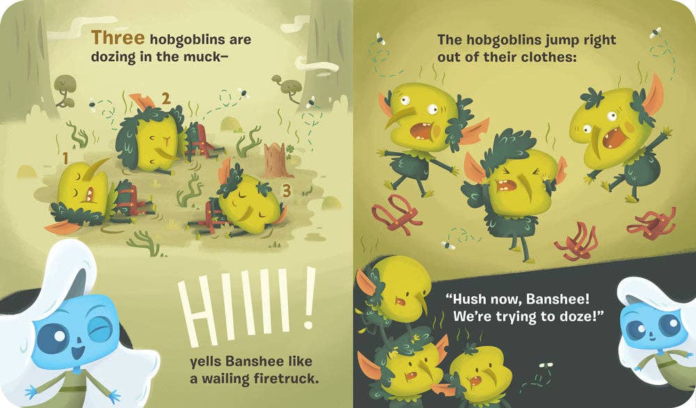 Board Book - Hush Now, Banshee!: A Not-So-Quiet Counting Book