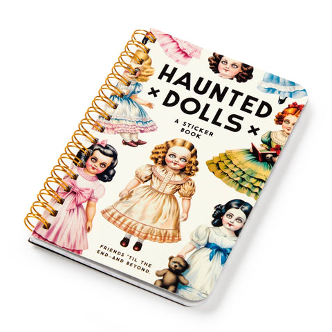 Sticker Book - Brass Monkey Haunted Dolls