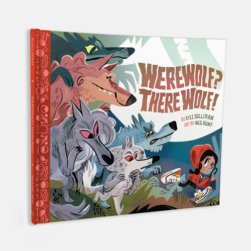 Book (Hardcover) - Werewolf? There Wolf!