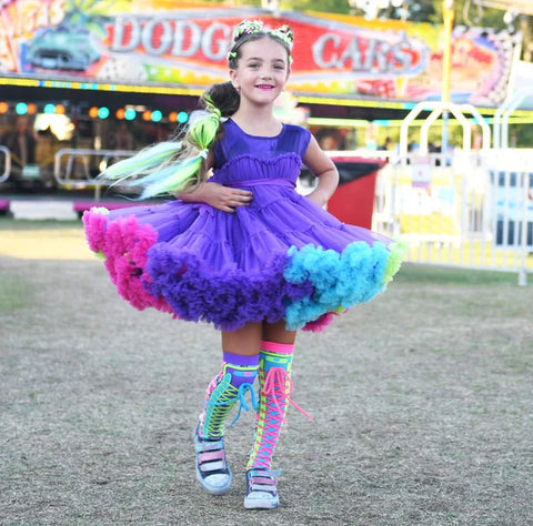 Wonderland Dress - Purple