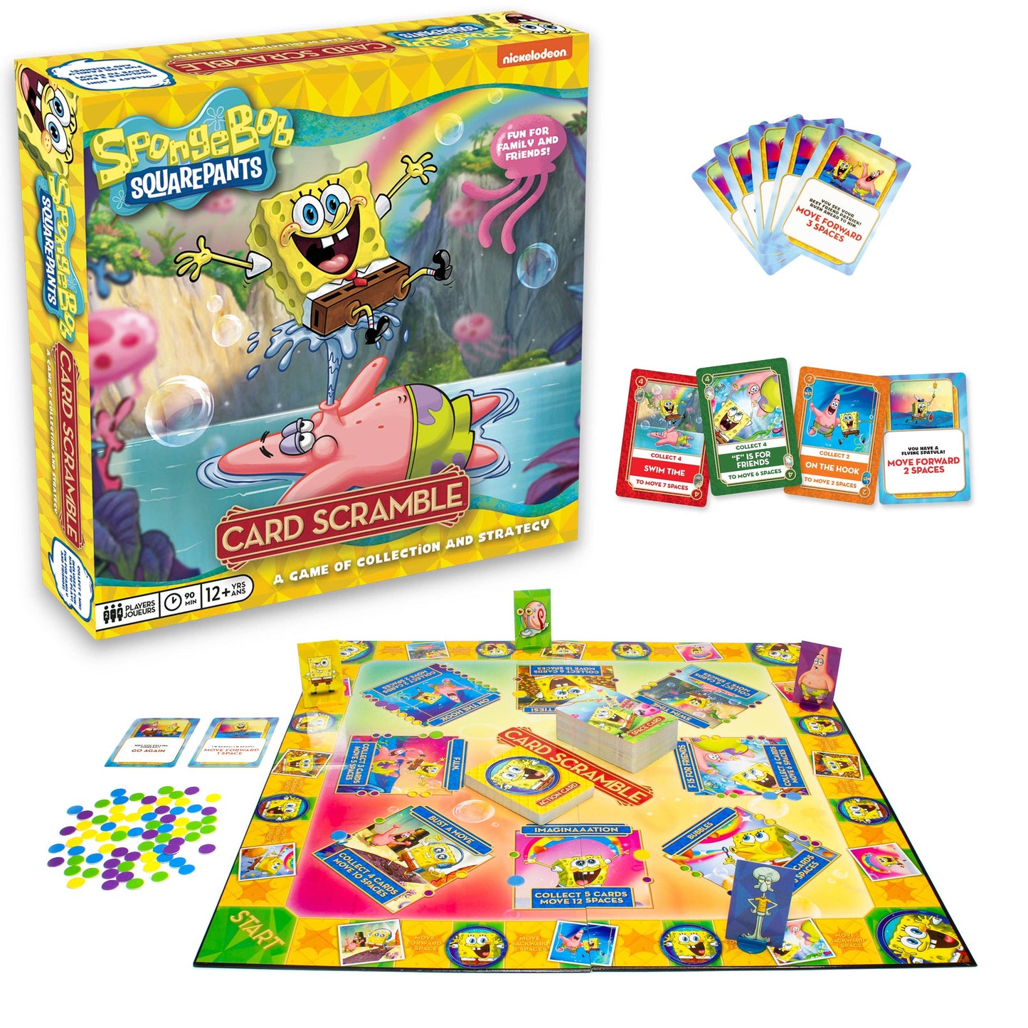 Game - SpongeBob SquarePants Card Scramble