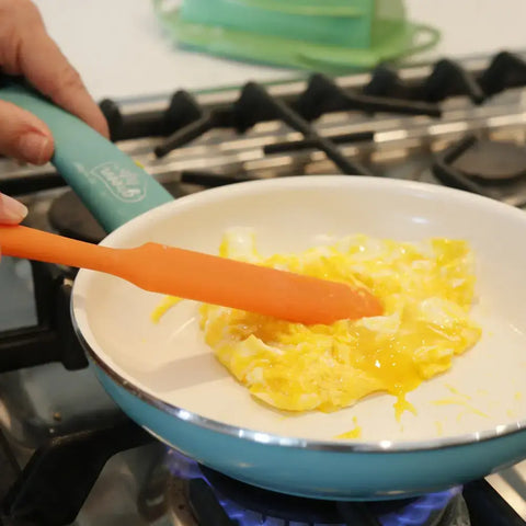 Silicone Scraper Spatula - Aqua