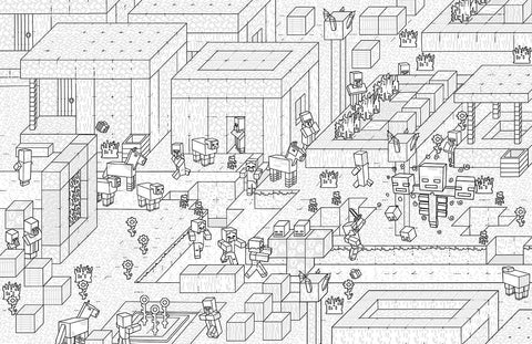 Coloring Book - The Official Minecraft Coloring Book