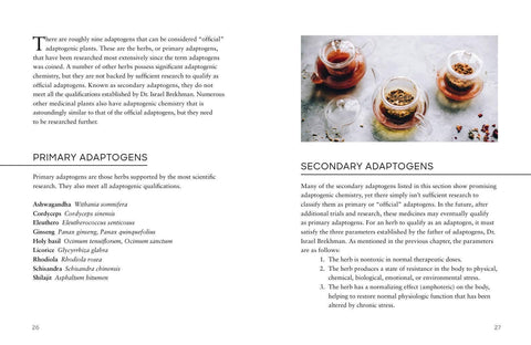 Book (Hardcover) - Adaptogens by Adriana Ayales