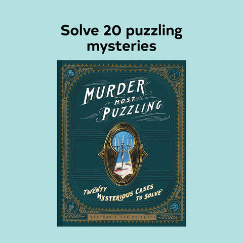 Book (Hardcover) - Murder Most Puzzling