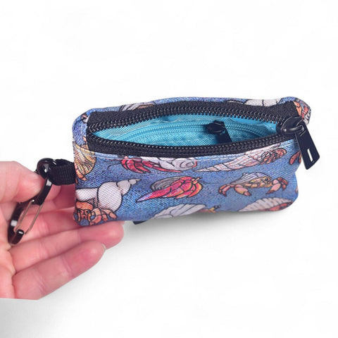 Clip Wallet - Hermit Crabs