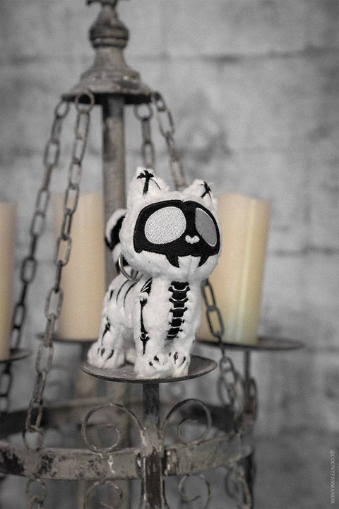 Keychain - X-Ray Skelekitty Plush