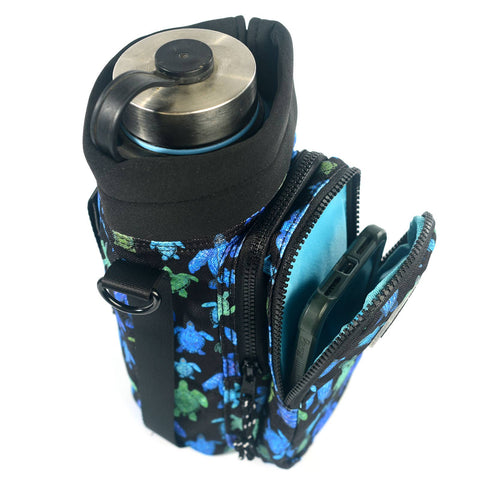Water Bottle Carrier - Turtle Tide