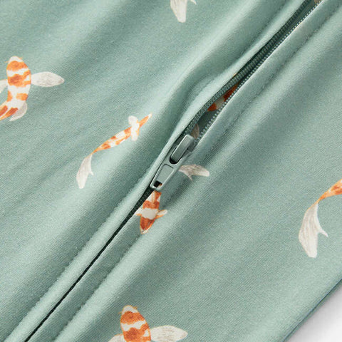 Coverall (Zipper) - Swimming Koi